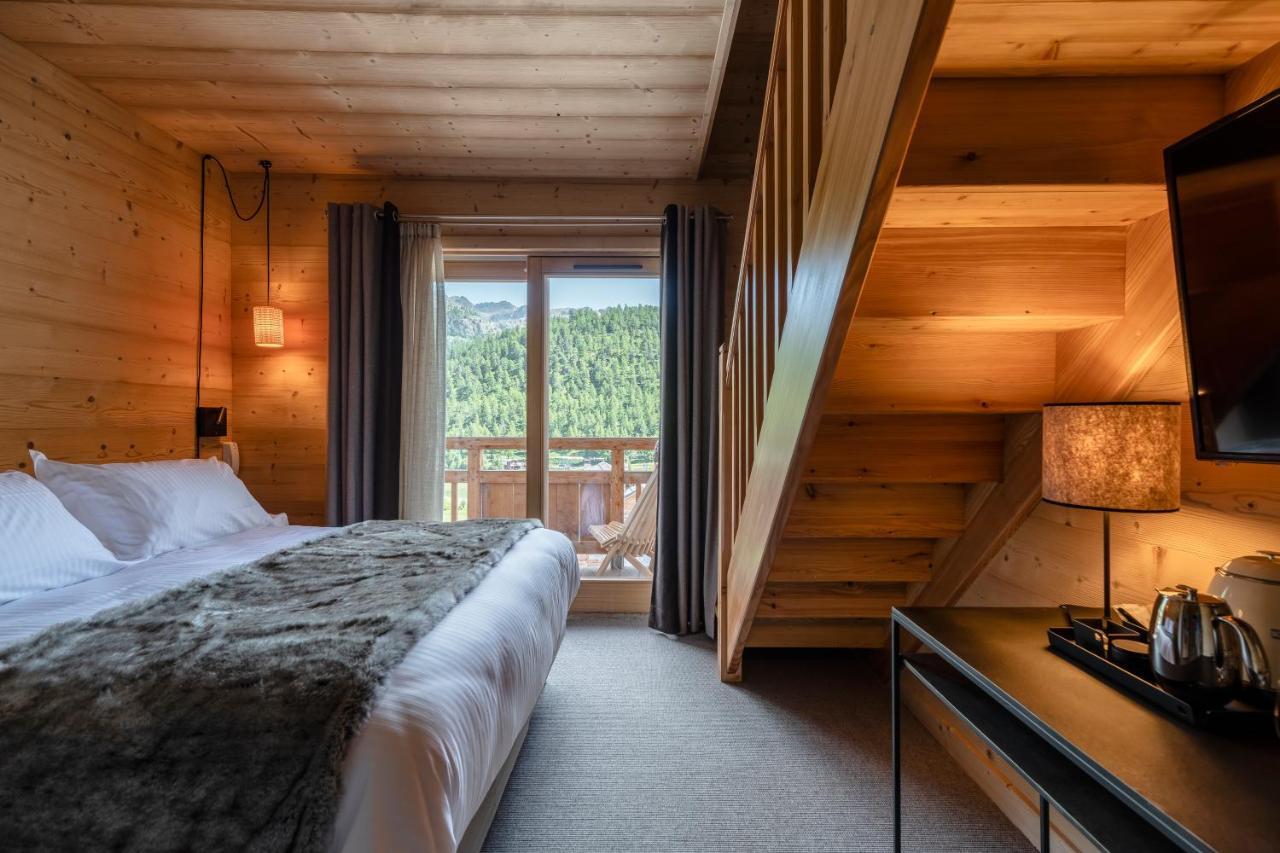 Le Chalet Blanc Hotel & Spa Montgenèvre Exterior foto