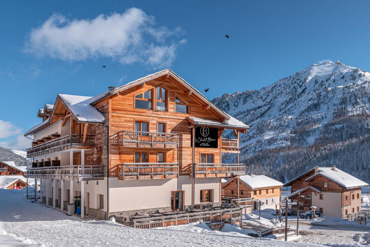 Le Chalet Blanc Hotel & Spa Montgenèvre Exterior foto
