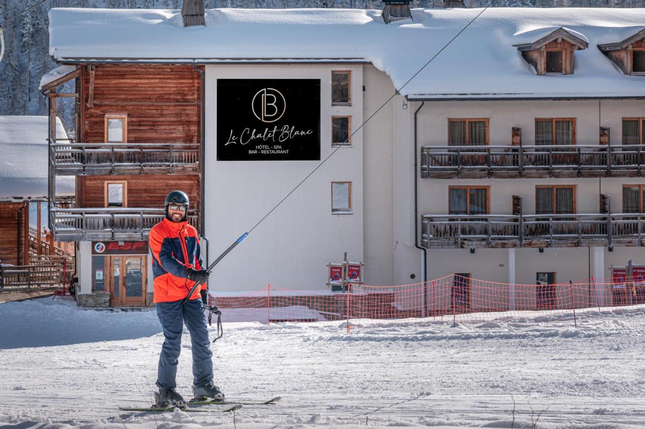 Le Chalet Blanc Hotel & Spa Montgenèvre Exterior foto