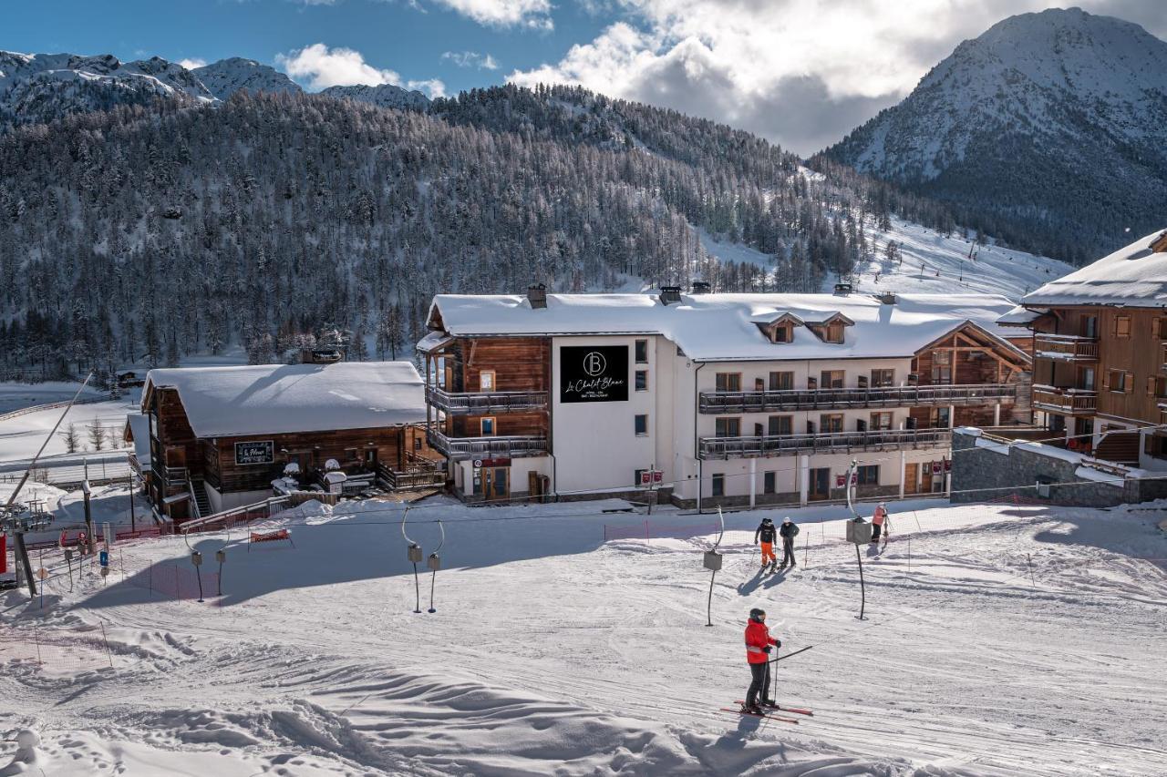 Le Chalet Blanc Hotel & Spa Montgenèvre Exterior foto